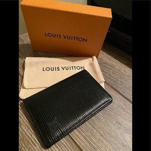 Louis Vuitton Card Case Wallet Billfold EPI